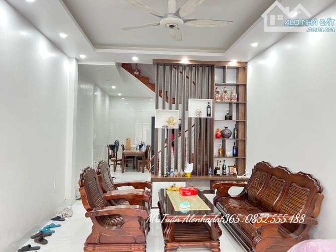 Nhà 3 tầng 46m2 tại KDC An Trang - An Đồng - An Dương giá chỉ 3,45 tỷ ô tô đỗ cửa ngày đêm - 3