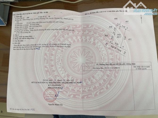 CHÍNH CHỦ BÁN LÔ ĐẤT ĐẸP - Chỉ nhỉnh 1tỷ tại đông phương yên chương mỹ hà nội - 3