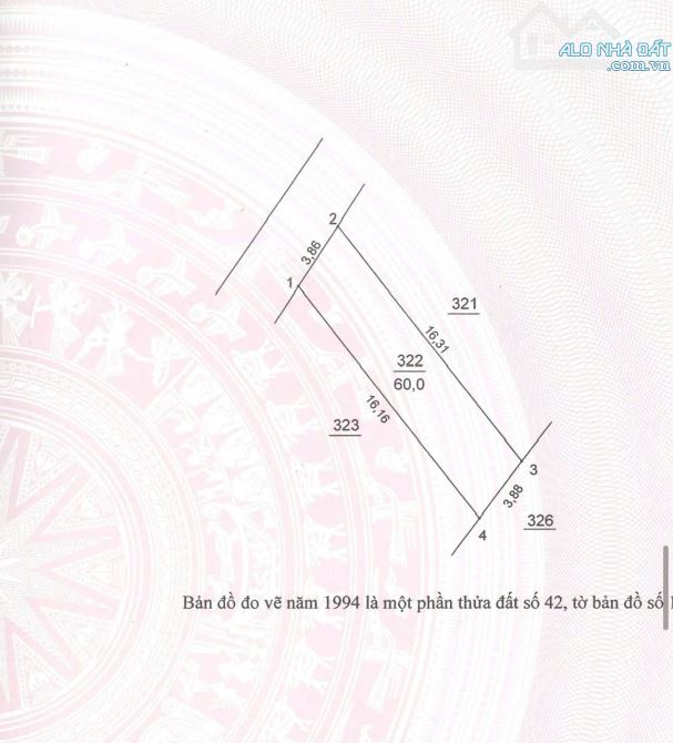 Bán 3 mảnh đất Duyên Hà, hàng F0, đường thông, ô tô vào đất 60m2 - 5