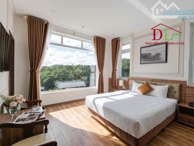 Bán khách sạn mặt tiền Hoàng Văn Thụ Đà Lạt 24PKD view đồi thông - 6