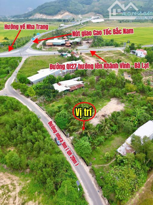 💥💥Bán nhanh lô Diên Thọ, Diên Khánh hơn 1600m ngay nút giao cao tốc Bắc Nam💥 - 1