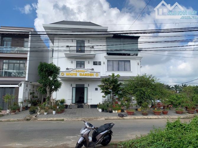 bán nhà góc 2 mặt tiền đường số 13 cồn khương, trệt 3 lầu, thang máy, diện tích đất 307m2 - 1
