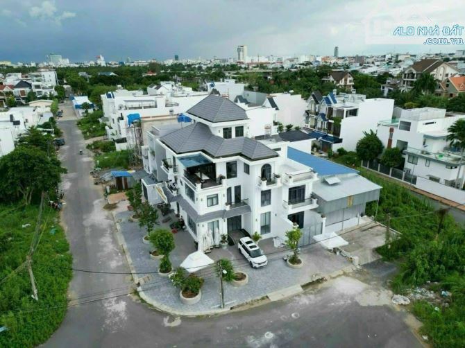 bán nhà góc 2 mặt tiền đường số 13 cồn khương, trệt 3 lầu, thang máy, diện tích đất 307m2 - 2