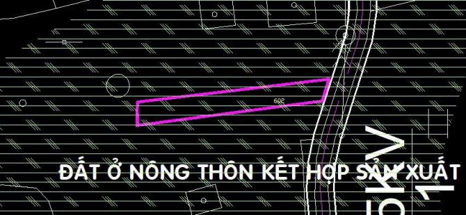 Bán đất thổ vườn 1 xẹt đường TL7 trung tâm xã An Nhơn Tây Củ Chi TPHCM, DT: 6x48m. - 2