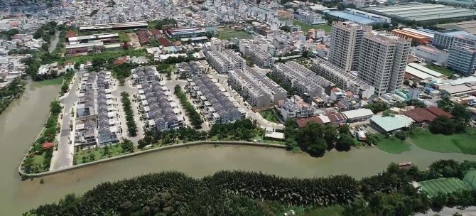 Nhà ngay Huỳnh tấn phát  Quận 7 - ven sông - 7.4x18 - Hầm trệt 3 lầu - 19,5 tỷ SHR - 3