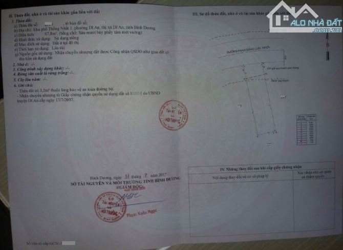 nhà cấp 4 gác lửng 67.8m2 3ty7 TL MT đường Phan Đăng Lưu p.Dĩ An - 5
