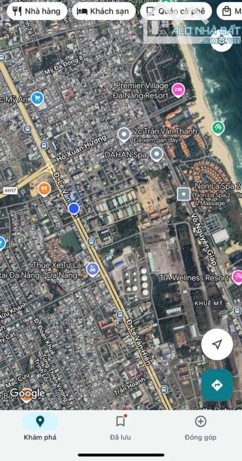 CẦN BÁN LÔ ĐẤT ĐƯỜNG LÊ VĂN HIẾN GẦN HỒ XUÂN HƯƠNG