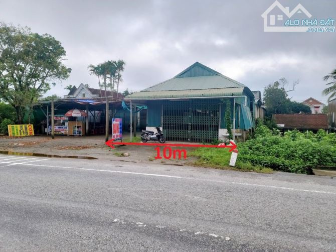 Bán đất 358,7m2 mặt tiền Quốc lộ 1A, xã Phong Thu, TX. Phong Điền, TP. Huế, chỉ 8 triệu/m2