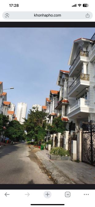 BIỆT THỰ KHU HIMLAM, KHU VIP QUẬN 7, XUNG QUANH TOÀN CÔNG NHÂN VIÊN CHỨC NHÀ NƯỚC