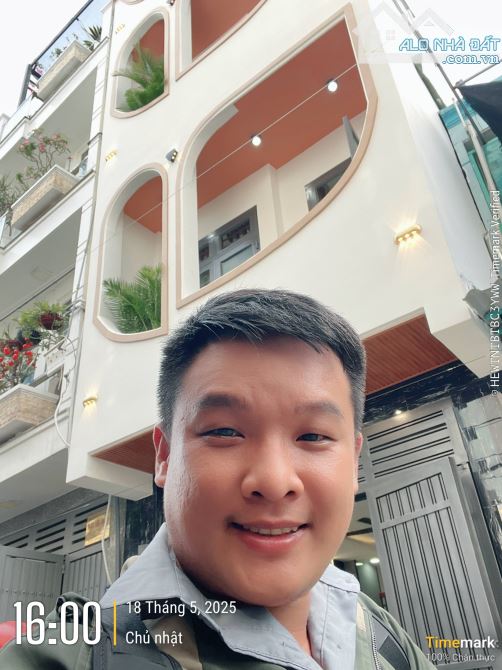 40m2, BÁN NHÀ HẺM 8M THÔNG, PHAN HUY ÍCH, P14GV, 5.xx tỷ