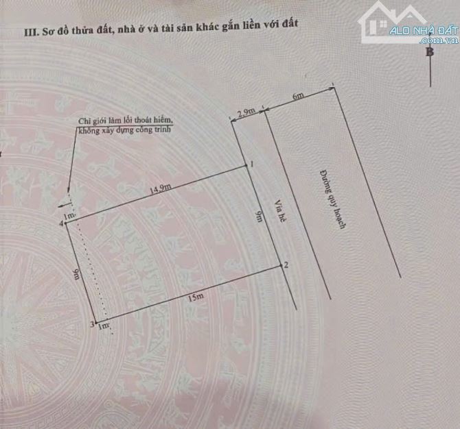 🌳Bán 143.7m2 đất biệt thự mặt đường cạnh TĐC Sao Sáng - đối diện ủy ban phường Thành Tô - 2