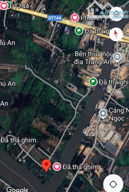 BÁN ĐẤT BỜ BAO SÔNG SÀI GÒN, PHÚ AN, TP.BẾN CÁT, DT:8911M2,TC1500M2, SHR, GIÁ 37,426 TỶ - 4