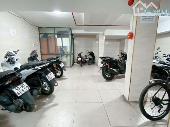 Tòa nhà CHDV Hoàng Hoa Thám 8m x 23m,hầm,thang máy,26 phòng cao cấp,khoán 130tr/th - 4