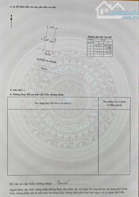 4,65Tỷ TL🔥Bán đất 69,3m2 TDC Đông Hòa C_Đối Diện Công Viên, p.Đông Hòa, Tp.Dĩ An - 6