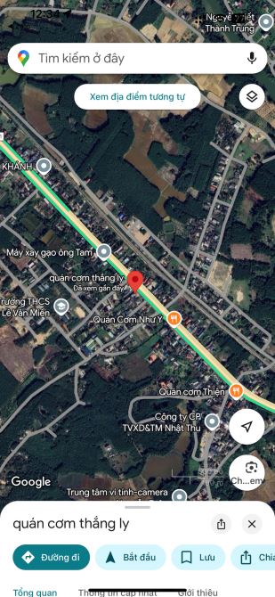 Bán đất 358,7m2 mặt tiền Quốc lộ 1A, xã Phong Thu, TX. Phong Điền, TP. Huế, chỉ 8 triệu/m2 - 8
