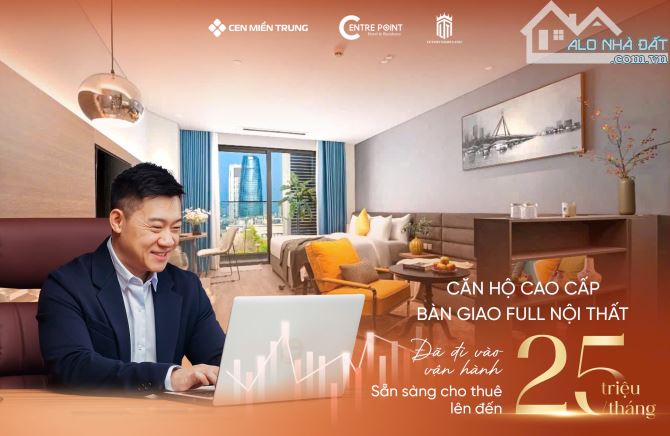 Căn hộ Centre Point trung tâm sông Hàn Đà Nẵng sở hữu chỉ với hơn 3 tỷ/căn