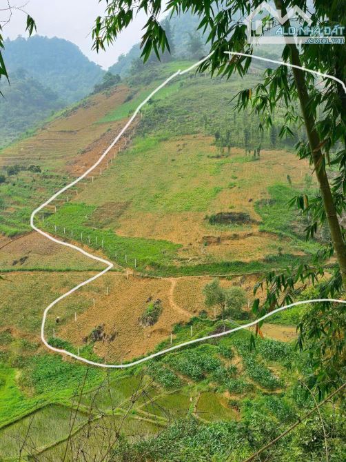 Chỉ 1,8 tỷ,gần 8000 Mai Châu,bám đường 432 khoảng 50m,gần hồ Sam Tạng,view núi rừng hùng v