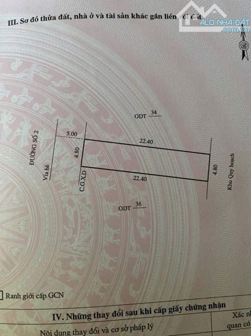 Cần bán đất mặt tiền đường khu đông Điẹn Biên phủ