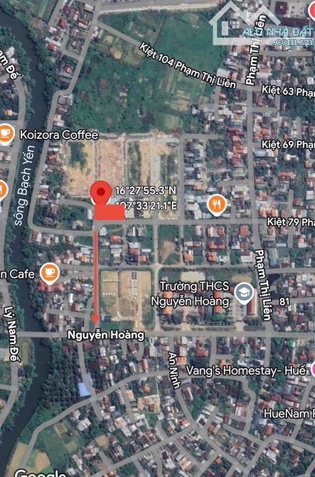 Bán đất kqh Kim Long gần cầu Nguyễn Hoàng