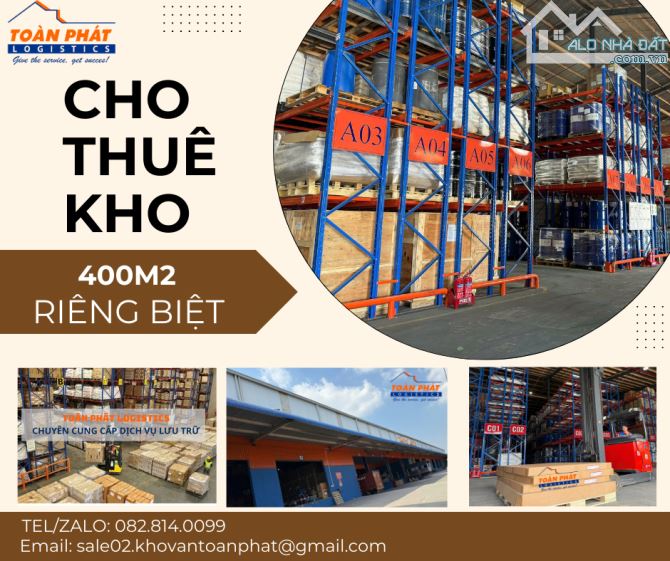 Cho thuê kho gần THỦ ĐỨC, Gần Cát Lái, TP.HCM