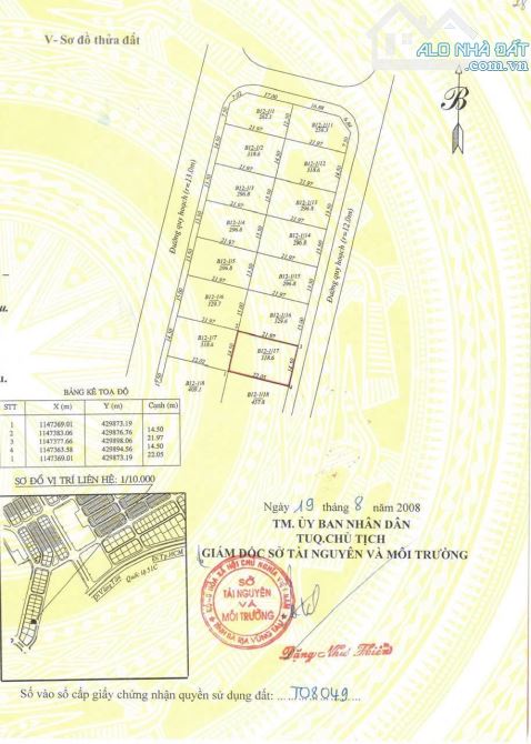 Cần bán lô biệt thự 318m² ngay KĐT Chí Linh, Vũng Tàu