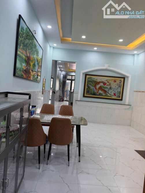 NHÀ MỚI ĐÔNG THẠNH HÓC MÔN HXT THÔNG 80M2 2 LẦU  FULL NỘI THẤT CHỈ 3.6 TỶ TL