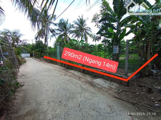 Hẻm Xe Hơi - Đất 290m2 (Ngang 14m x Dài 21m) - Sổ riêng - Full thổ