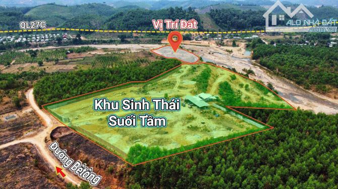 BÁN NHANH LÔ ĐẤT SUỐI BÃI ĐÁ ĐẸP 8300M  KHÁNH VĨNH - 1