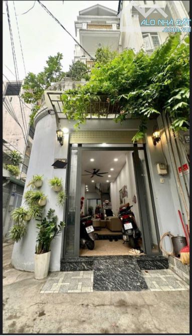 🥳🥳Chào bán nhà 4 tầng - 2 mặt hẻm- 60m² 4x16,5 gò vấp giá 6 tỷ 680💥💥 - 1