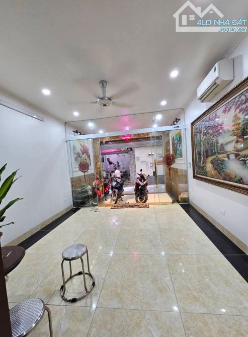 Nhà Đình Thôn Mỹ Đình.  46m² 8 tầng MT  4,5m. KINH DOANH.  Gần phố.  NGÕ THÔNG RỘNG - 1