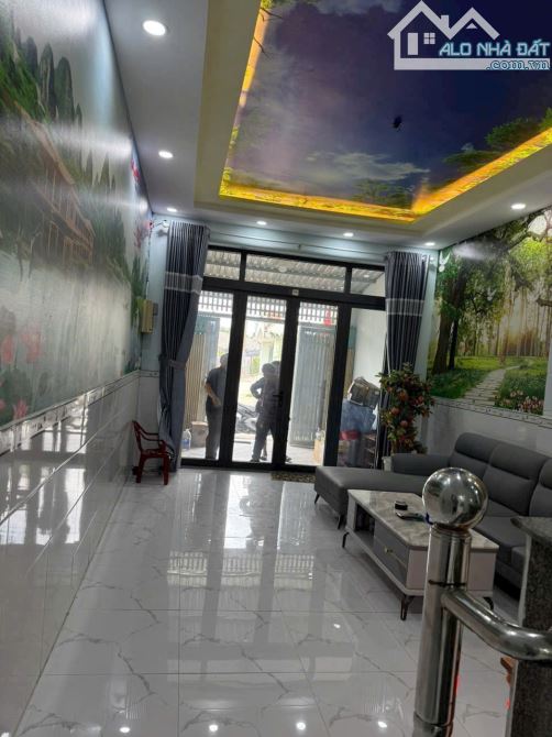 NHÀ MỚI ĐÔNG THẠNH HÓC MÔN HXT THÔNG 80M2 2 LẦU  FULL NỘI THẤT CHỈ 3.6 TỶ TL - 2