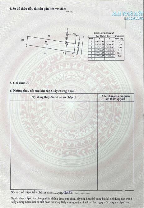 cần bán gấp lô đất mặt tiền số 2 Bình Lợi đang lên nhựa 12m diện tích : 7 x 39 thổ 100% sổ - 3