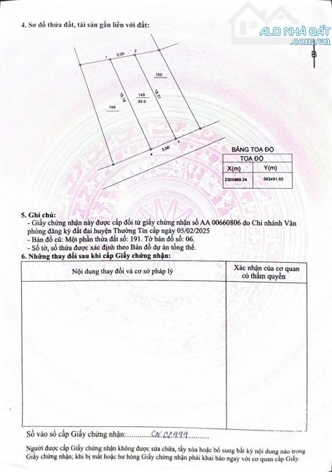 ĐẤT ĐẸP TẠI CHƯƠNG DƯƠNG, THƯỜNG TÍN 88 M2 VỊ TRÍ CỰC ĐẸP, PHÁP LÝ RÕ RÀNG - 4