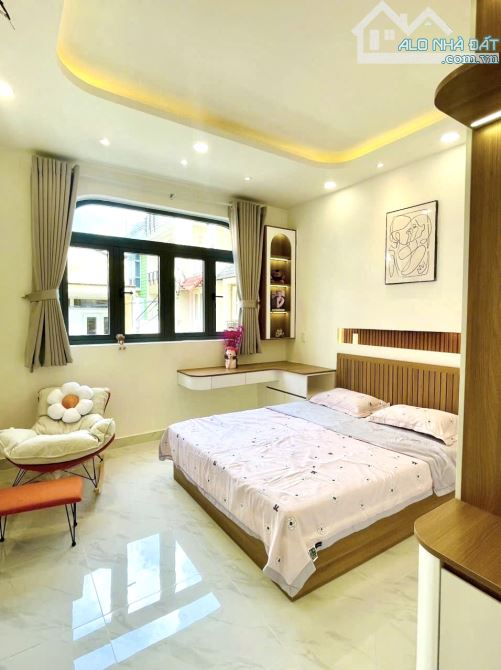 🏡🔥HẺM XE TẢI🔥PHAN VĂN TRỊ-5 TẦNG BTCT- 40M2 - NGANG 4M - VUÔNG VỨC - CHỈ 6.55TỶ TL🌸 - 5