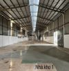 Cho thuê Kho 1.300m² Quốc Lộ 1A Gần TT Cần Thơ/ Pccc/3 Pha 160KVA Chỉ 35 Triệu