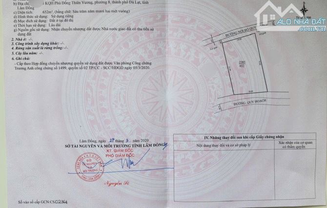 Bán lô đất B Đồi Huy Hoàng TP Đà Lạt - 6