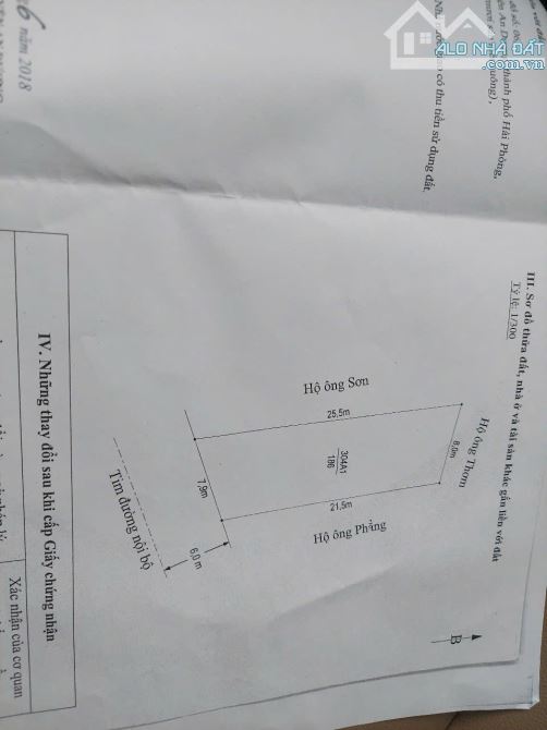 Hàng hiếm tại chung cư Lương Quán, Nam Sơn, An Dương