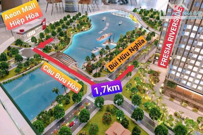 🌊 FRESIA RIVERSIDE – CĂN HỘ VEN SÔNG, GIÁ CHỈ 1,56 TỶ!