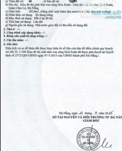 Bán đất lô góc Mạc Đăng Doanh & Bùi Thiện Ngộ,Hòa Xuân,Cẩm Lệ