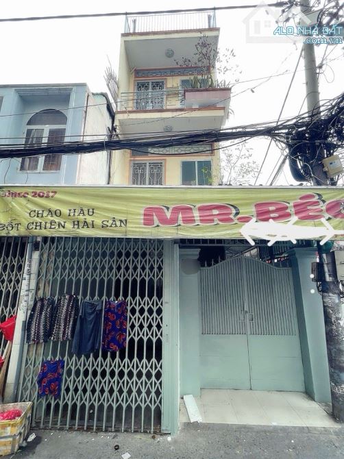 NHÀ 3 TẦNG 65M2(4.3X15.5)-HẺM 4M HẬU GIANG-6.5 TỶ