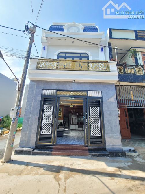 Bán căn góc mới 1T1L 5.3x13m hoàn công, hẻm Bùi Hữu Nghĩa p.Tân Vạn, thổ cư 100%