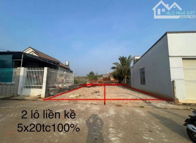 Đất Hẻm 56 Nguyễn Thị Định (5x20m) Full Thổ Cư - Giá Siêu Tốt 1Tỷxxx - Gần Siêu Thị GO !