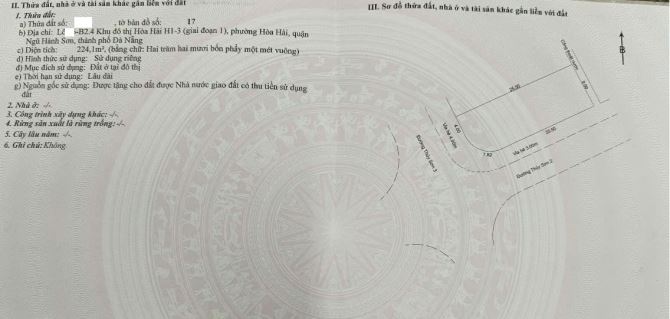ĐẤT BIỂN - LÔ GÓC 2 MẶT TIỀN THỦY SƠN - GIÁ ĐẦU TƯ