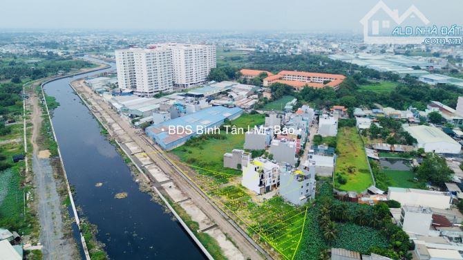 Đất Đầu Tư Mặt Tiền Đường 20m Kênh Tham Lương 80m2 Giá Tốt 5,7 Tỷ SHR