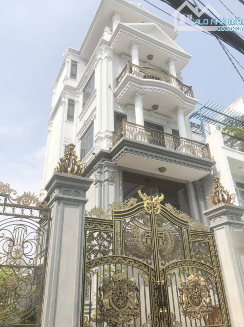 Bán nhà diện tích lớn hẻm Tám Danh Phường 4 Quận 8. Nhà nở hậu, thiết kế sang trọng, có sâ