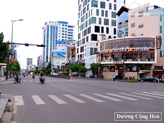 Bán nhà mặt tiền Cộng Hoà Quận Tân Bình, khu kinh doanh, tổng dt 1120m2, đang cho thuê