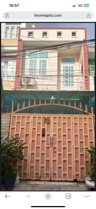 BÁN NHÀ QUẬN 7, HXH, 2 TẦNG, 4x19M, VỊ TRÍ ĐẸP, NGUYỄN THỊ THẬP