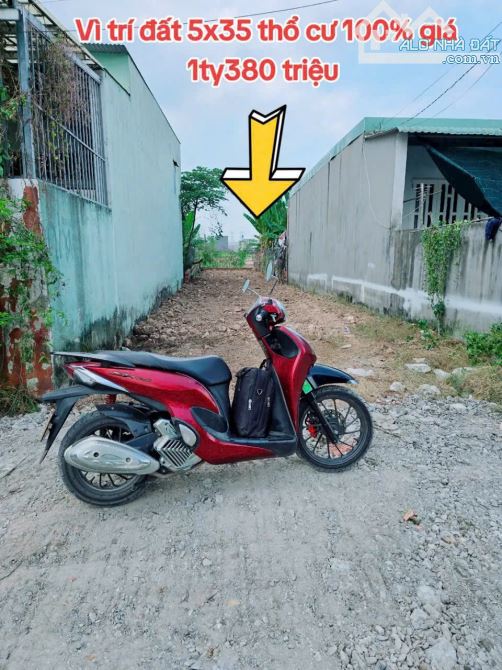 đất gần chợ mỹ hạnh nam 5 x35 full thổ sỏ riêng giá 1 tỷ 380, thương lượng với em