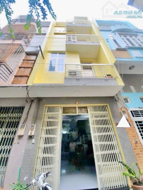 Bán nhà HXH , Khu ViP Tây Thạnh, Quận Tân Phú, 60m2, 4 tầng, 4 PN, nhà đẹp, giá 8,15 tỷ