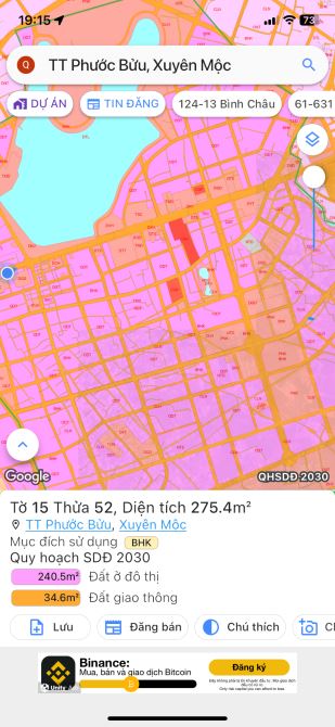 CẦN BÁN LÔ ĐẤT HAI MẶT TIỀN THỊ TRẤN PHƯỚC BỬU XUYÊN MÔC RẺ NHẤT KHU VỰC